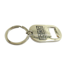 Ouverture de bouteille Porte-clés en métal Porte-bouteille en acier inoxydable Keychain